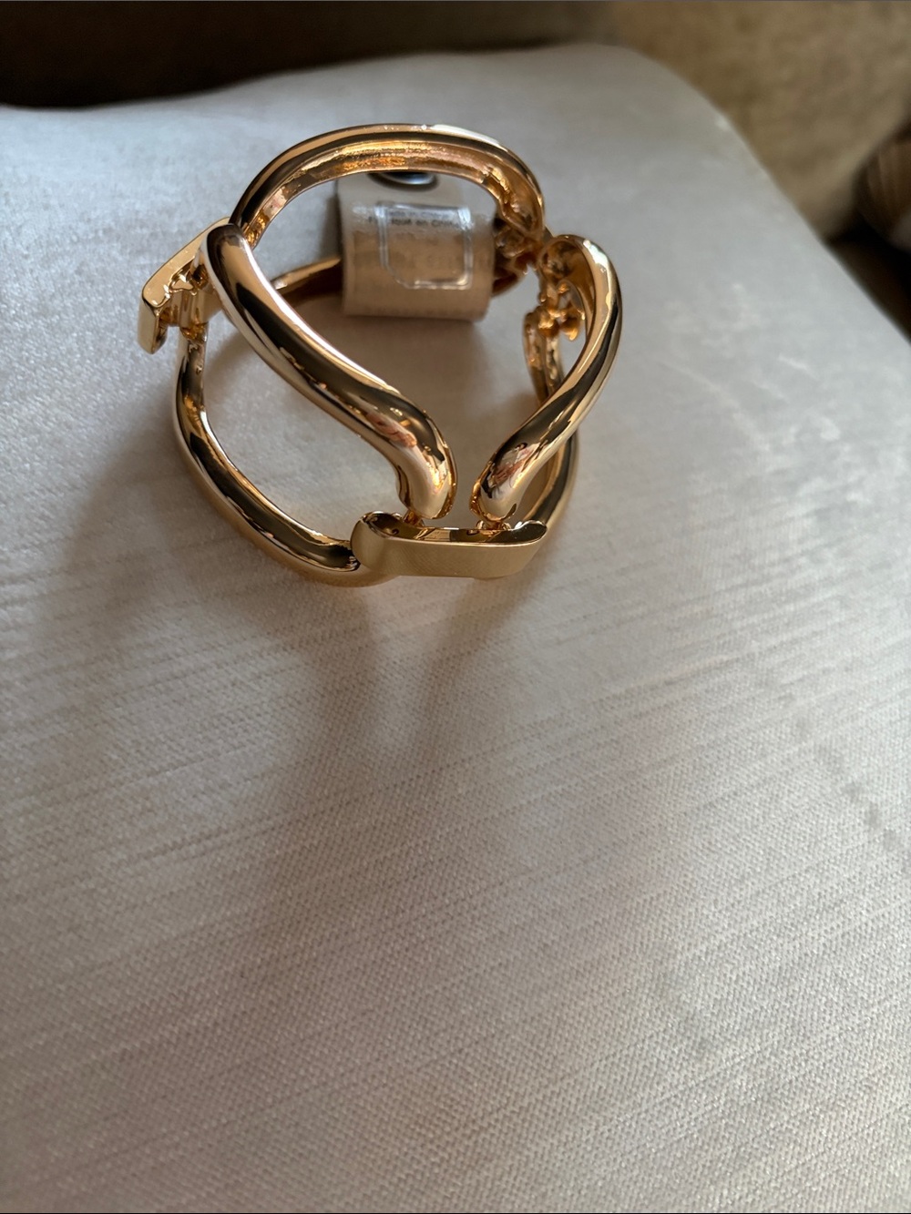 Gold tone Link Chain Bracelet - Women Accessories